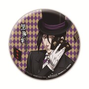 Wonder GOO／新星堂の各巻購入特典としてプレゼントされる缶バッジ。 (c)枢やな/スクウェアエニックス・黒執事Project・MBS