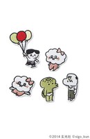 「I My モコちゃん みんな集合ワッペンセット」2160円。