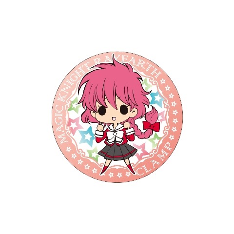 アニカプ（缶バッチ）全12種のうちの1種。価格は1個200円。(c)CLAMP・ShigatsuTsuitachi CO.,LTD.