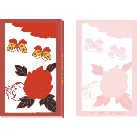 モコナ花札メモ帳A（3冊1組）のうちの1冊。価格は389円。(c)CLAMP・ShigatsuTsuitachi CO.,LTD.