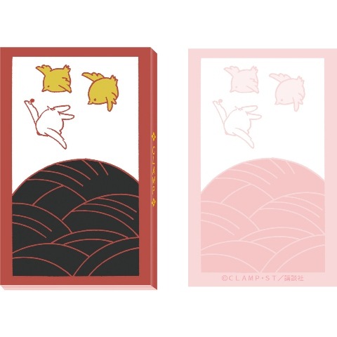 モコナ花札メモ帳B（3冊1組）のうちの1冊。価格は389円。(c)CLAMP・ShigatsuTsuitachi CO.,LTD.