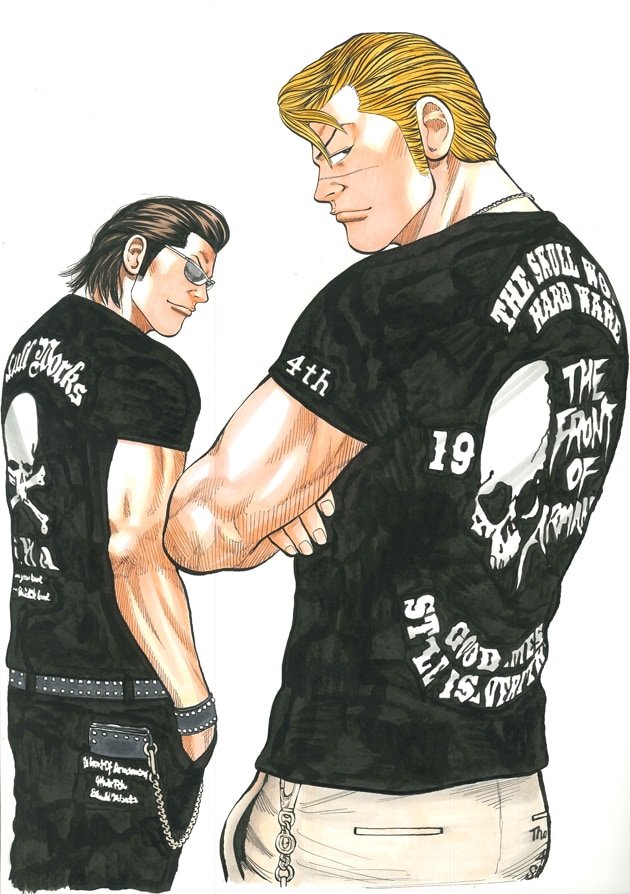 「村田十三＆将五 直筆サイン入り複製原画」の絵柄。