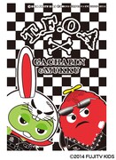 「ガチャピン＆ムック×T.F.O.Aコラボ iPhone・スマホケース」の特典ポストカード。