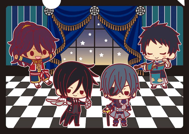 黒執事 デフォルメキャラのクリアファイル コミックナタリー