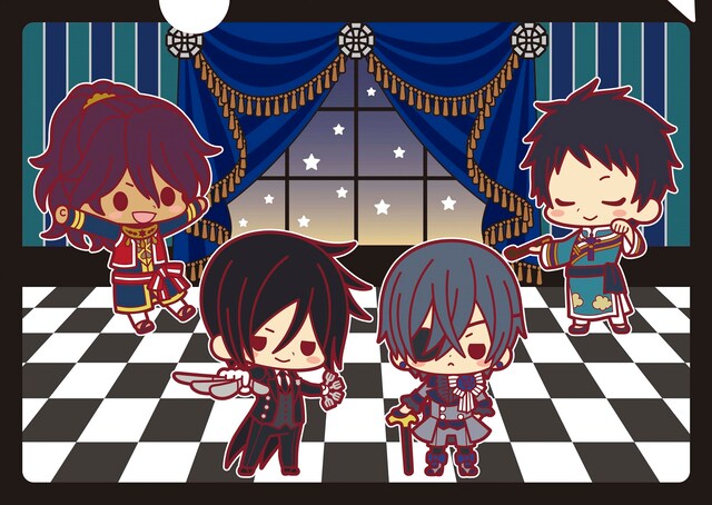 「黒執事 Book of Circus クリアファイルA」(c)枢やな/スクウェアエニックス・黒執事Project・MBS