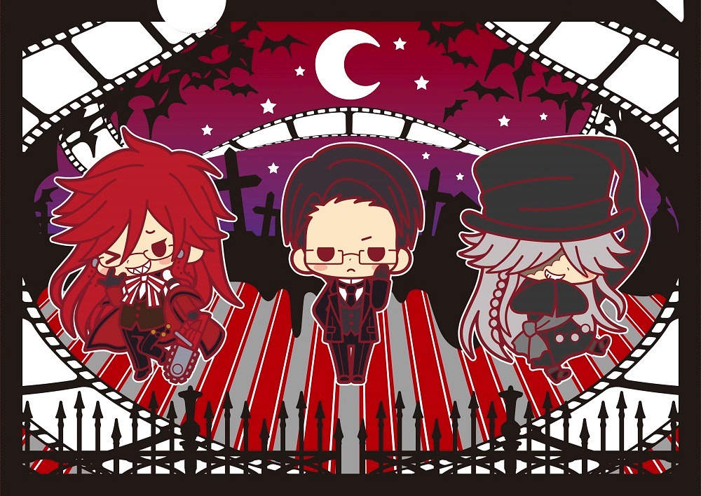 「黒執事 Book of Circus クリアファイルB」(c)枢やな/スクウェアエニックス・黒執事Project・MBS