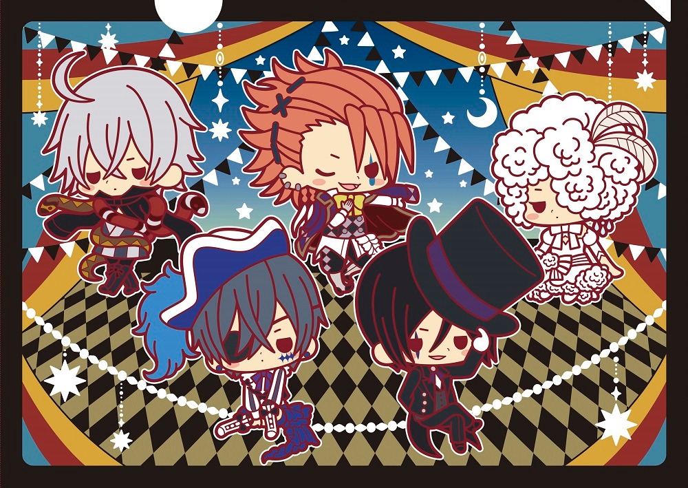 「黒執事 Book of Circus クリアファイルC」(c)枢やな/スクウェアエニックス・黒執事Project・MBS