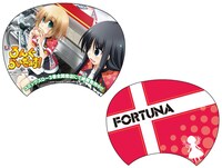 一迅社ブースで無料配布される「ろんぐらいだぁす！」のうちわデザイン。