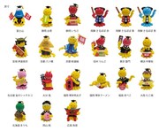 「暗殺教室」ご当地マスコットストラップの一覧。(c)松井優征／集英社・アニメ「暗殺教室」製作委員会