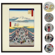 「ドラえもん 浮世絵木版画」