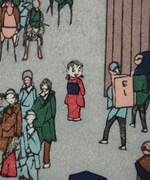 「ドラえもん 浮世絵木版画」