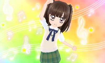 「ドーリィ♪カノン ドキドキ♪トキメキ♪ ヒミツの音楽活動スタートでぇ～す!!」画面写真（画像は開発中のもの） (c)やぶうち優/小学館・BANDAI・電通 (c)Happinet