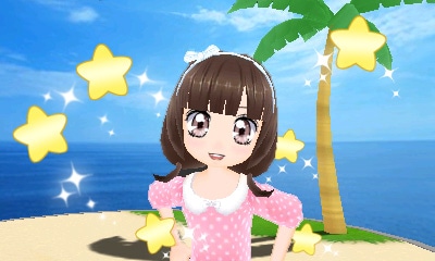 「ドーリィ♪カノン ドキドキ♪トキメキ♪ ヒミツの音楽活動スタートでぇ～す!!」画面写真（画像は開発中のもの） (c)やぶうち優/小学館・BANDAI・電通 (c)Happinet