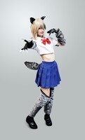 獣人に扮したコスプレイヤーの渚。