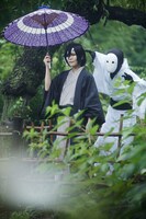 「夏目なりきり帳」の的場と式。