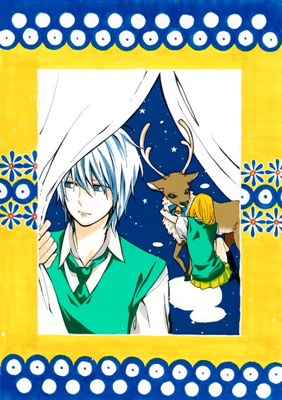 「クライスロッカの夜が降る」のイラスト。