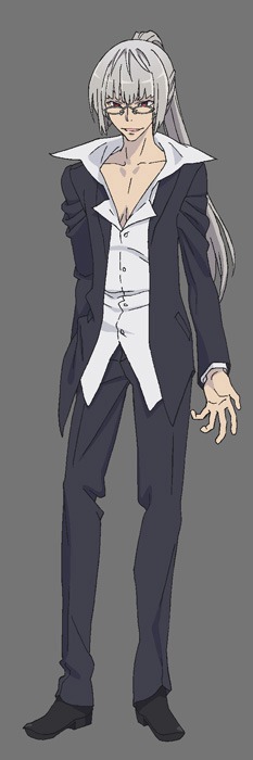 TVアニメ「トリニティセブン」学園長の設定画。 (c)サイトウケンジ・奈央晃徳／KADOKAWA 富士見書房／トリニティセブン製作委員会