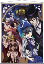 A賞のタペストリー（全1種）(c)枢やな/スクウェアエニックス・黒執事Project・MBS