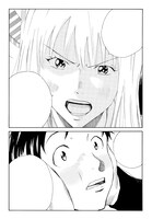 プレゼントされる「DAYS」生原画のうちの1枚。