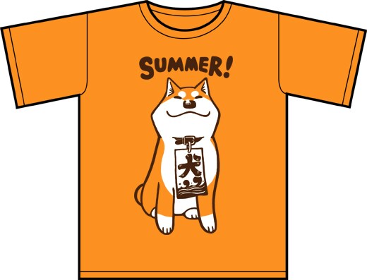 「エンドレスサマームーコ」Tシャツ（ライトオレンジ）。価格は3672円。