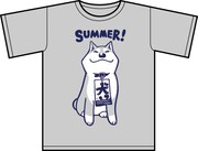 「エンドレスサマームーコ」Tシャツ（シルバー）。価格は3672円。