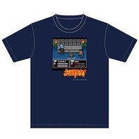 木曜日のフルット「狂闘先生！」レトロゲーム風Tシャツ（ネイビー）
