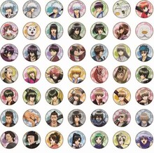 缶バッジ (c)空知英秋／集英社・テレビ東京・電通・サンライズ・アニプレックス