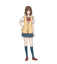 篠原エリカの設定画。(c)八田鮎子／集英社・「オオカミ少女と黒王子」製作委員会