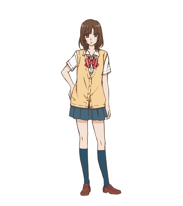篠原エリカの設定画。(c)八田鮎子／集英社・「オオカミ少女と黒王子」製作委員会