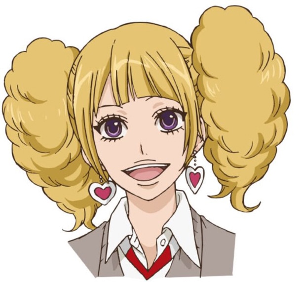 立花マリンの設定画。(c)八田鮎子／集英社・「オオカミ少女と黒王子」製作委員会