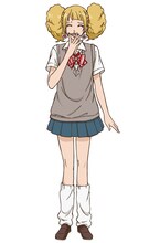 立花マリンの設定画。(c)八田鮎子／集英社・「オオカミ少女と黒王子」製作委員会