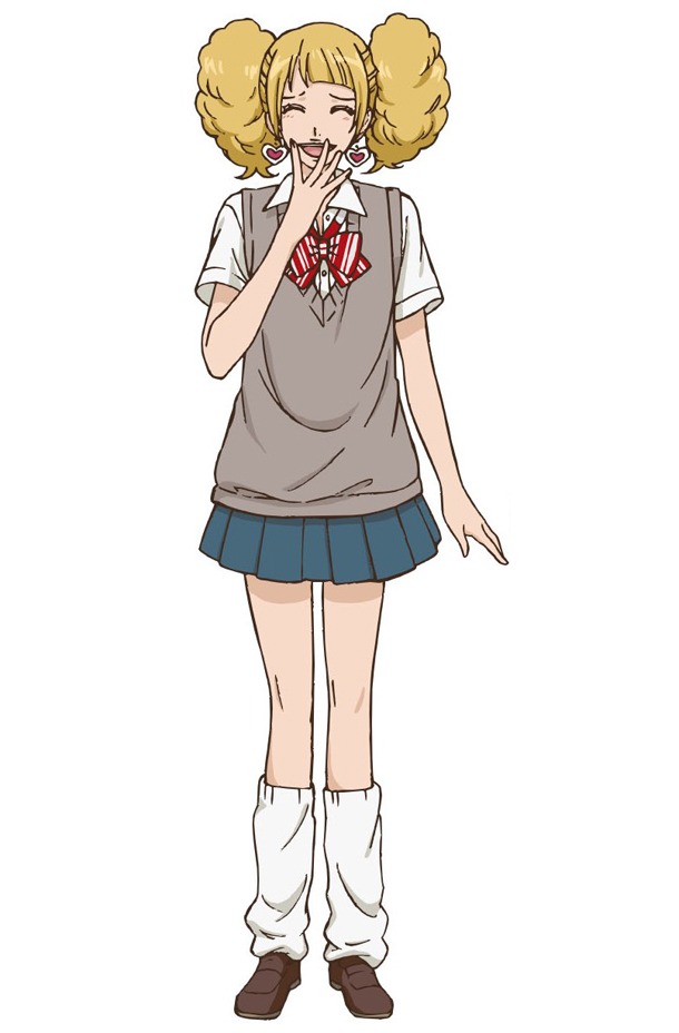 立花マリンの設定画。(c)八田鮎子／集英社・「オオカミ少女と黒王子」製作委員会