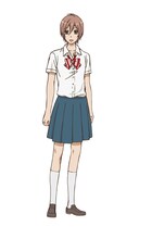 三田亜由美の設定画。(c)八田鮎子／集英社・「オオカミ少女と黒王子」製作委員会