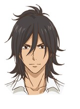 日比谷健の設定画。(c)八田鮎子／集英社・「オオカミ少女と黒王子」製作委員会