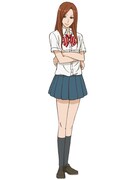 手塚愛姫の設定画。(c)八田鮎子／集英社・「オオカミ少女と黒王子」製作委員会