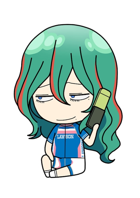 ハーフサイズトムス弱虫ペダル ローソン限定ver.「巻島裕介」  (c)渡辺航(週刊少年チャンピオン)/弱虫ペダルGR製作委員会 ※画像はイメージです。