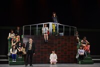 「AKB49～恋愛禁止条例～」ゲネプロの様子。 (c)元麻布ファクトリー・宮島礼史／講談社 (c)AKS