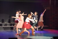 「AKB49～恋愛禁止条例～」ゲネプロの様子。 (c)元麻布ファクトリー・宮島礼史／講談社 (c)AKS