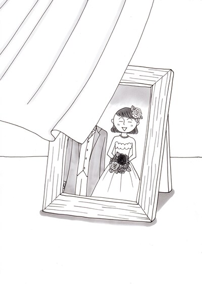 「結婚してはみたものの。」のカット。