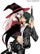 もち「魔女の下僕と魔王のツノ」カット