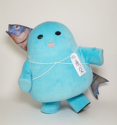 「普通の女子校生が【ろこどる】やってみた。」に登場する魚心くん。