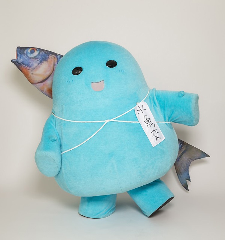 「普通の女子校生が【ろこどる】やってみた。」に登場する魚心くん。