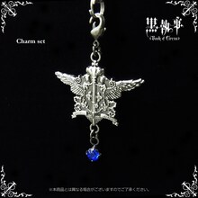 「メタルチャームセット 黒執事 Book of Circus」(c)枢やな/スクウェアエニックス・黒執事Project・MBS