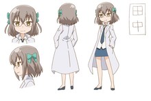 田中さん（CV：新谷良子）のキャラクター設定画。 (c)クール教信者/一迅社・旦那が製作委員会2014