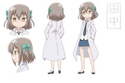 田中さん(CV:新谷良子)のキャラクター設定画。 (c)クール教信者/一迅社・旦那が製作委員会2014