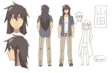 山田（CV：外崎大輔）のキャラクター設定画。 (c)クール教信者/一迅社・旦那が製作委員会2014