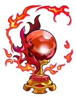 コロコロアニキにはパズル＆ドラゴンズにて使える「火の宝玉」のシリアルコードが付属する。