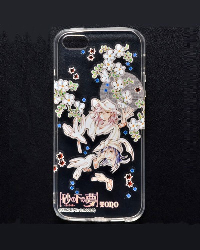 「砂の下の夢～空の下の緑～」iPhone5/5Sケース（本体が黒い場合の見え方）