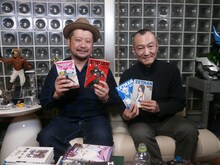 ケンドーコバヤシ（左）と桂正和。(c)フジテレビ