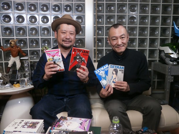 ケンドーコバヤシ（左）と桂正和。(c)フジテレビ